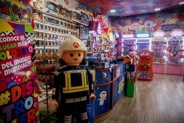 Interior de una tienda de juguetes. / Europa Press