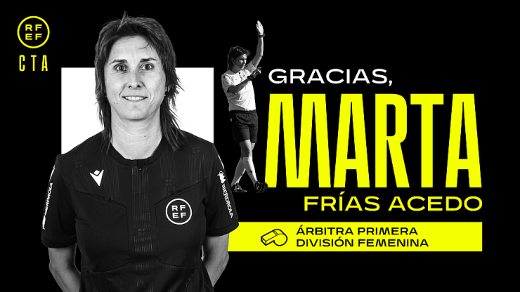 Marta Frías deja el arbitraje.