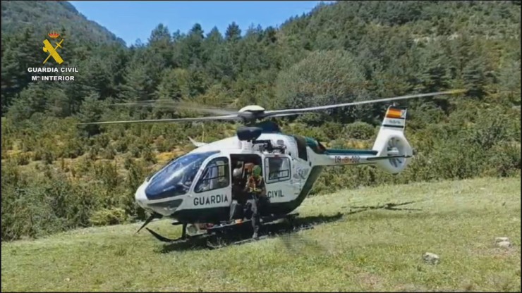 Imagen de archivo de un helicóptero de rescate de la Guardia Civil. | Guardia Civil