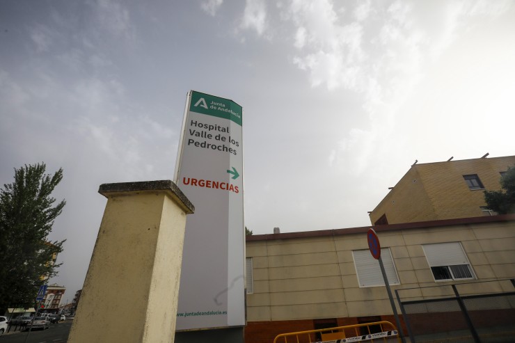 Hospital Comarcal Valle de los Pedroches, en Pozoblanco, donde ha sido trasladada la víctima. / EFE