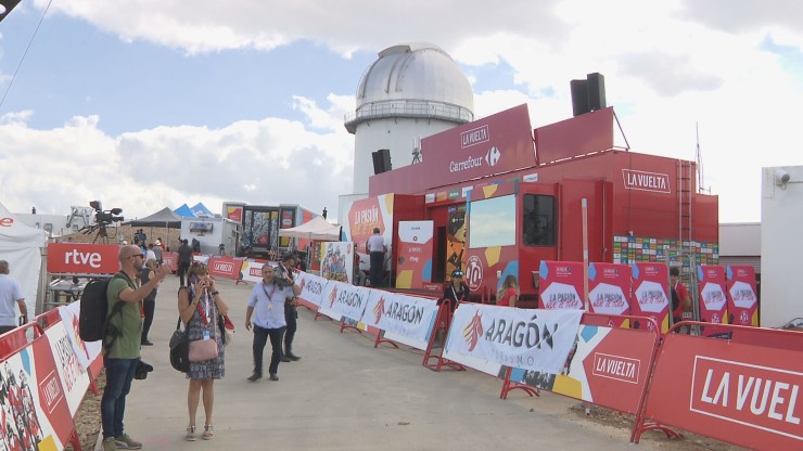 El Observatorio Astrofísico de Javalambre en La Vuelta 2019