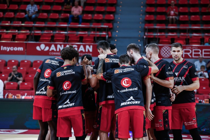 El Casademont Zaragoza quiere empezar con buen pie la previa de la FIBA Europe Cup. Foto: acb Photo / E. Casas