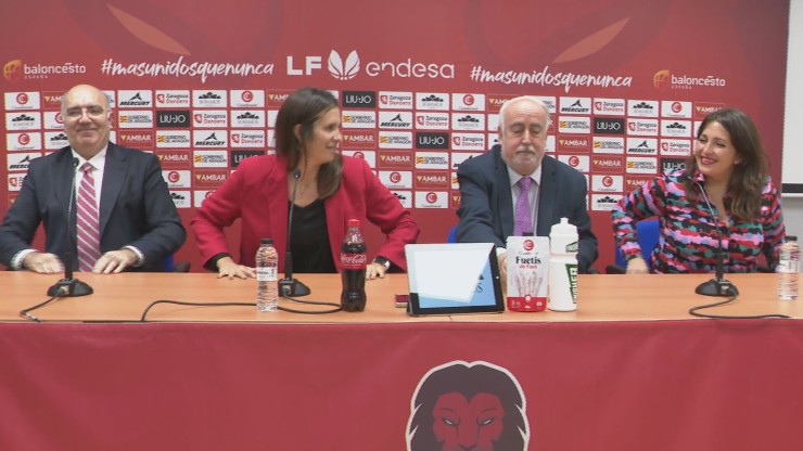 Momento de la presentación. Foto: Aragón Deporte