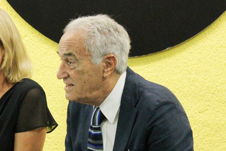 El periodista José María Carrascal, durante la presentación de uno de sus libros. / Europa Press