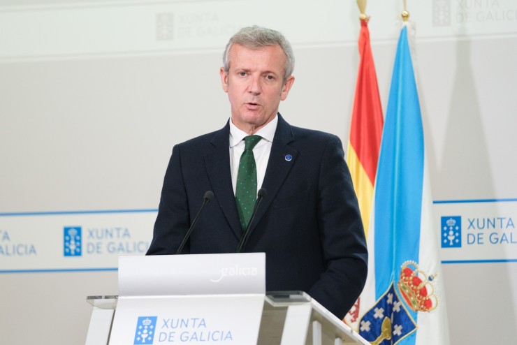 El presidente de la Xunta, Alfonso Rueda. / Xunta