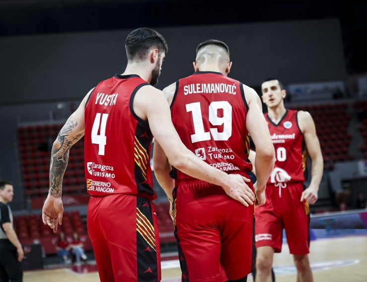 Yusta y Sulejmanovic, dos de los jugadores más destacados del partido. Foto: FIBA Europe Cup