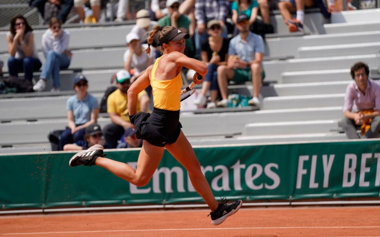 Irene Burillo se ha despedido este martes de Roland Garros.