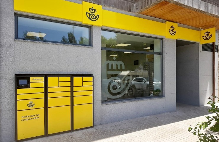 Oficina de Correos en Aínsa (Huesca)./ Europa Press