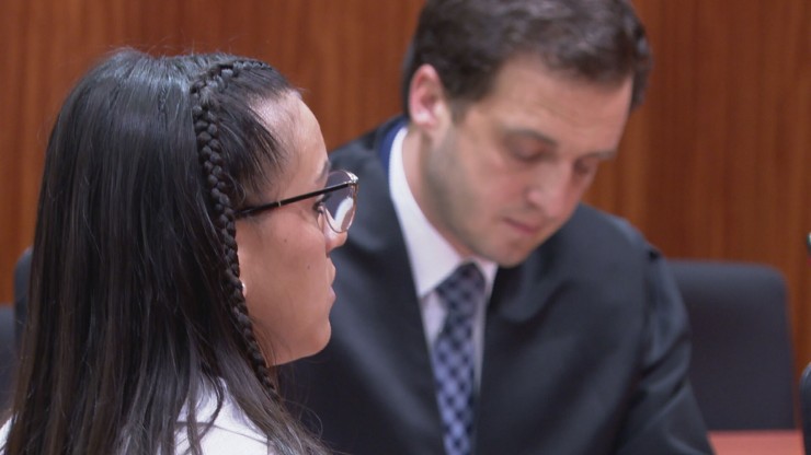 Natalia Chiguachi ha sido condenada a 14 años por el homicidio de su pareja.