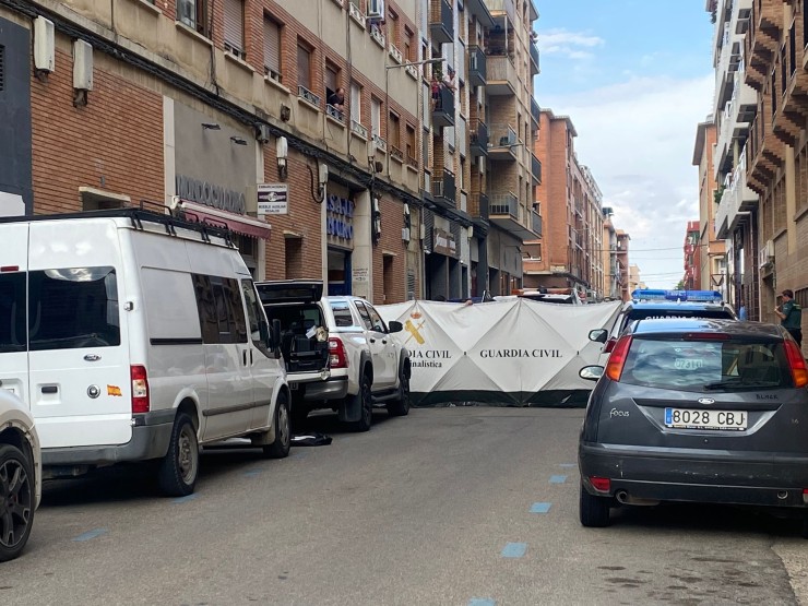 El suceso ha ocurrido en la calle Sinués Urbiola. / Aragón TV