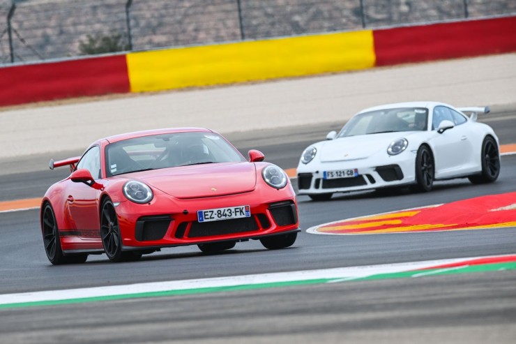 Club France Porsche en MotorLand Aragón