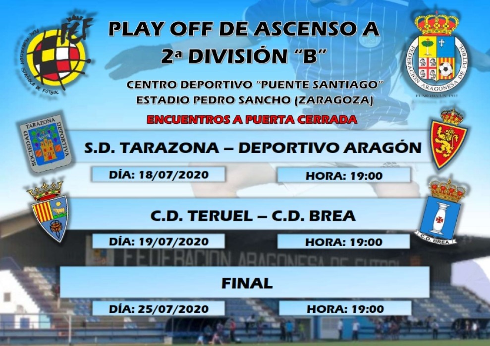 Deflector Desarrollar conductor Ya se conoce el calendario del playoff de ascenso a Segunda B | Nuestro  deporte | Aragón Deporte (CARTV)